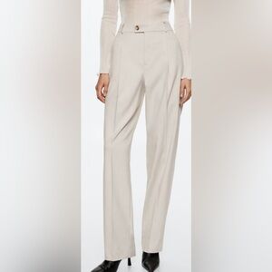 Straight suit pants